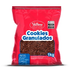 Imagem de Cookies Granulado sabor Chocolate 1 Kg - VABENE